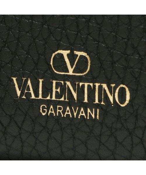 Valentino Garavani(ヴァレンティノ ガラヴァーニ)/ヴァレンティノ カードケース フラグメントケース コインケース ミニ財布 ブラック レディース VALENTINO GARAVANI 2W0P0605 VSH /img07