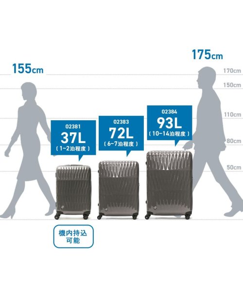 ProtecA(プロテカ)/日本正規品 プロテカ スーツケース PROTeCA トリアクシス TRIAXIS 37L 機内持込み 1?2泊 Sサイズ TSロック 静音 日本製 02381/img17