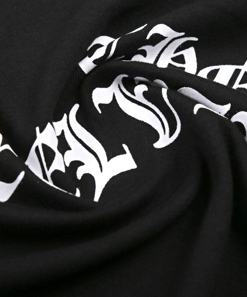 LUXSTYLE(ラグスタイル)/クロスロゴアップリケ半袖Tシャツ/Tシャツ メンズ 半袖 クロス ロゴ 刺繍 アップリケ/img15