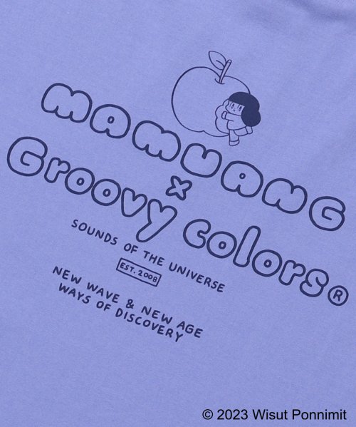 GROOVY COLORS(グルービーカラーズ)/天竺 マムアン テントスリーブワンピース/img08