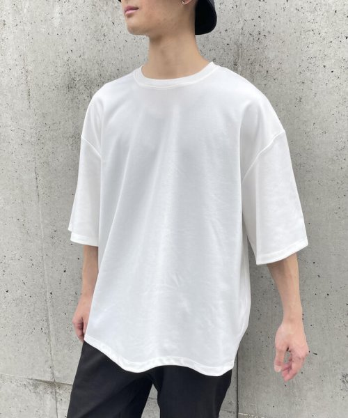 COMME CA ISM MENS(コムサイズム（メンズ）)/★ＴＶドラマ着用商品★  【WEB限定】 ビッグシルエット クルーネックＴシャツ/img50