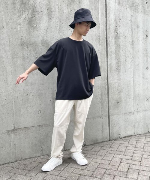 COMME CA ISM MENS(コムサイズム（メンズ）)/★ＴＶドラマ着用商品★  【WEB限定】 ビッグシルエット クルーネックＴシャツ/img53