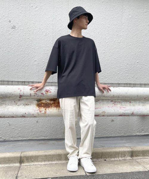 COMME CA ISM MENS(コムサイズム（メンズ）)/★ＴＶドラマ着用商品★  【WEB限定】 ビッグシルエット クルーネックＴシャツ/img54