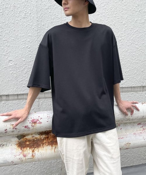 COMME CA ISM MENS(コムサイズム（メンズ）)/★ＴＶドラマ着用商品★  【WEB限定】 ビッグシルエット クルーネックＴシャツ/img55