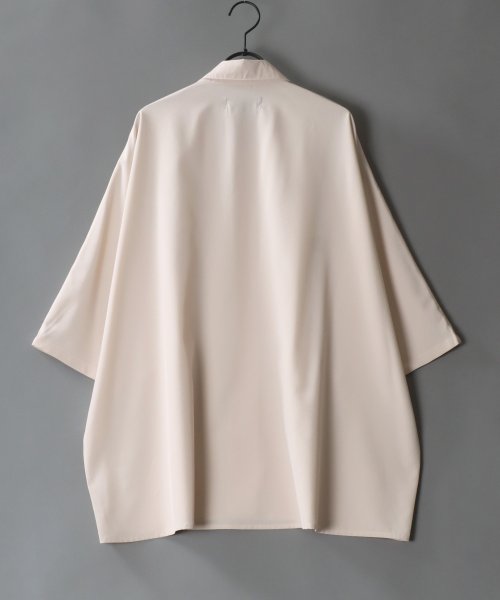 SITRY(SITRY)/【SITRY】Oversize Drop shoulder Dolman Sleeve shirt/オーバーサイズ ドロップショルダー ドルマンスリーブ 半袖シ/img04