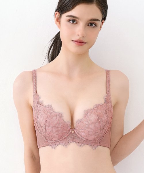 Mon cher pigeon*(モンシェルピジョン)/【大人の上品補正ブラ】 UPWARD BRA/アップワードブラ ブラジャー 単品 B－E アンダー85 大きいサイズ/img17