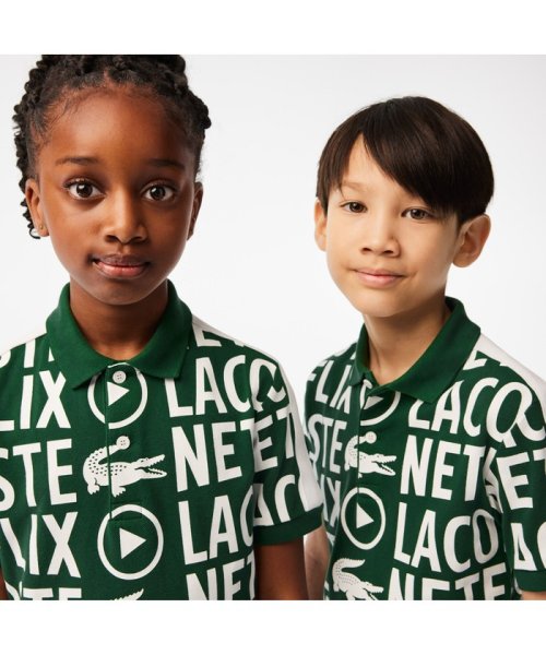 LACOSTE KIDS(ラコステ　キッズ)/『Lacoste x Netflix』 キッズポロシャツ/img08