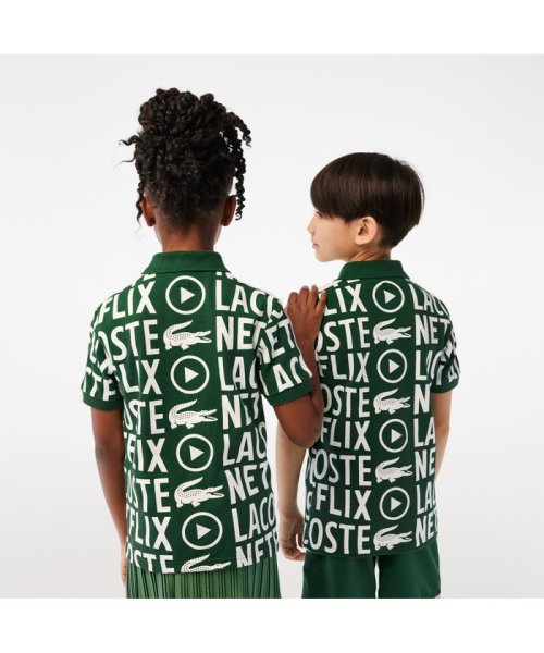 LACOSTE KIDS(ラコステ　キッズ)/『Lacoste x Netflix』 キッズポロシャツ/img09