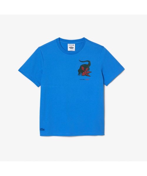 LACOSTE(ラコステ)/『Lacoste x Netflix』 アレンジワニロゴレディースTシャツ/img14