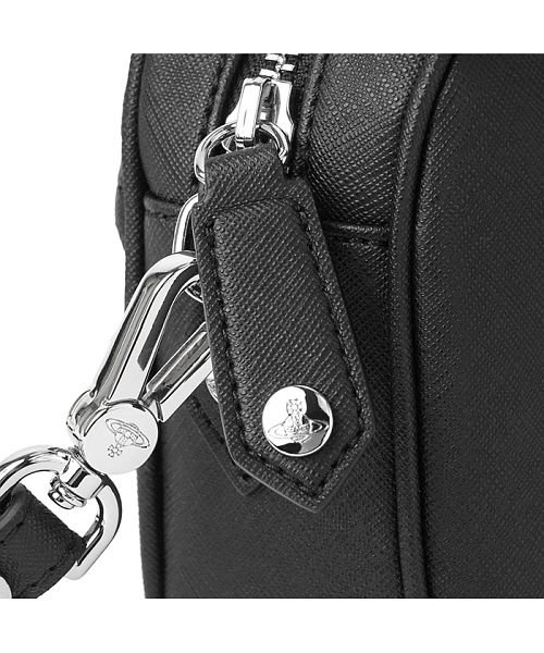 Vivienne Westwood ヴィヴィアン ウエストウッド ショルダーバッグ 43030036 S000B N401 ショルダーバッグ Vivienne Westwood ウエストウッド S000B ANNA ブラック BLACK 合成皮革