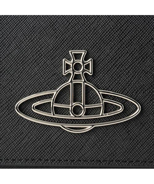 Vivienne Westwood ヴィヴィアン ウエストウッド 3つ折り財布 51150001 L001N N402 Vivienne Westwood ウエストウッド 3つ折り財布 L001N ブラック BLACK