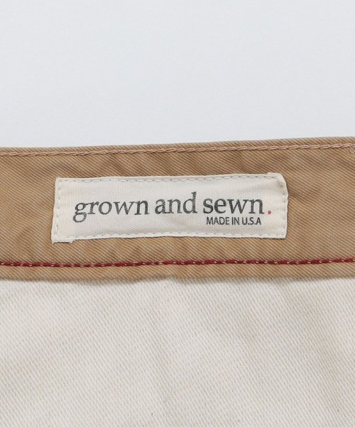SHIPS MEN(シップス　メン)/GROWN&SEWN: Mason Classic Pant － Ultimate Twill/img15