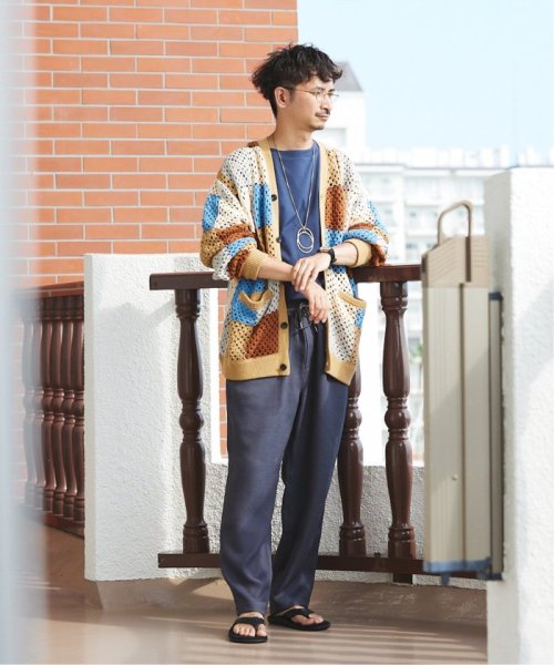 JOURNAL STANDARD relume Men's(ジャーナルスタンダード　レリューム　メンズ)/CALIFORNIA クロシェアミ ニットカーディガン "PATCHWORK"/img06