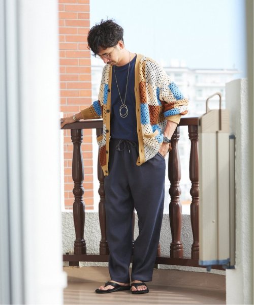 JOURNAL STANDARD relume Men's(ジャーナルスタンダード　レリューム　メンズ)/CALIFORNIA クロシェアミ ニットカーディガン "PATCHWORK"/img08