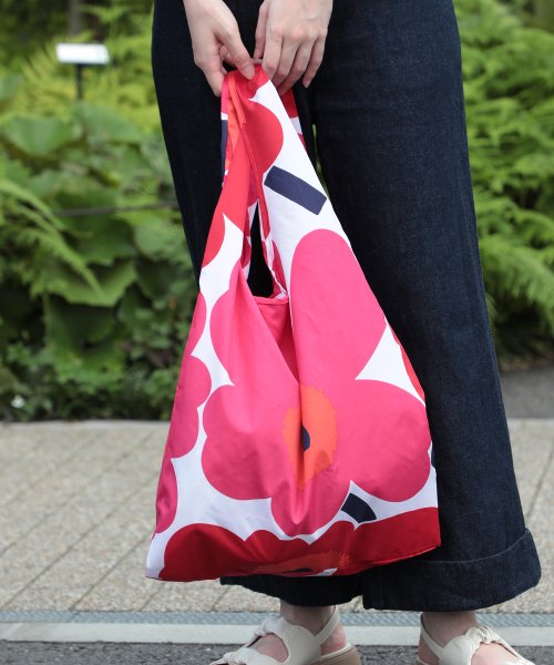 Marimekko(マリメッコ)/エコバッグもお洒落に♪【marimekko / マリメッコ】スマートバッグ マルシェバッグ 買い物バッグ  ギフト 贈り物 プレゼント/img09