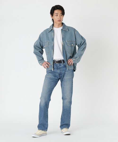 LEVI’S OUTLET(リーバイスアウトレット)/リーバイス/Levi's  MADE&CRAFTED(R) 505(TM) レギュラーフィット YANAKA 日本製 MADE IN JAPAN インディゴ/img05