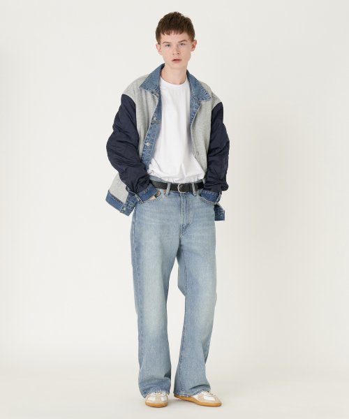 LEVI’S OUTLET(リーバイスアウトレット)/リーバイス/Levi's 567 STAY LOOSE FLARE ルーズフレア ライトインディゴ/img04