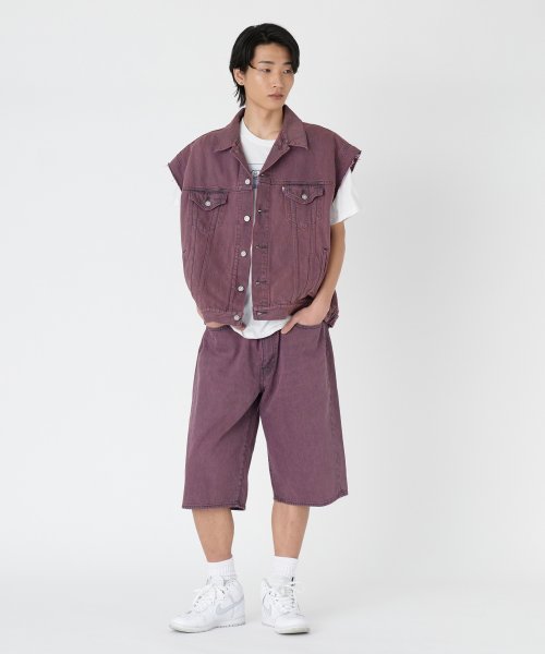 LEVI’S OUTLET(リーバイスアウトレット)/【セットアップ対応商品】リーバイス/Levi's BAGGY SHORT FOR MY LOVER パープル/img01