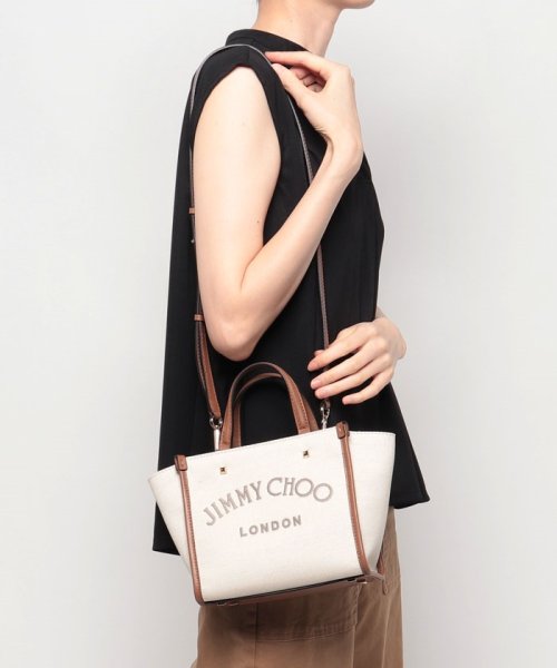 jimmychoo 薫り レザーウエストバッグ