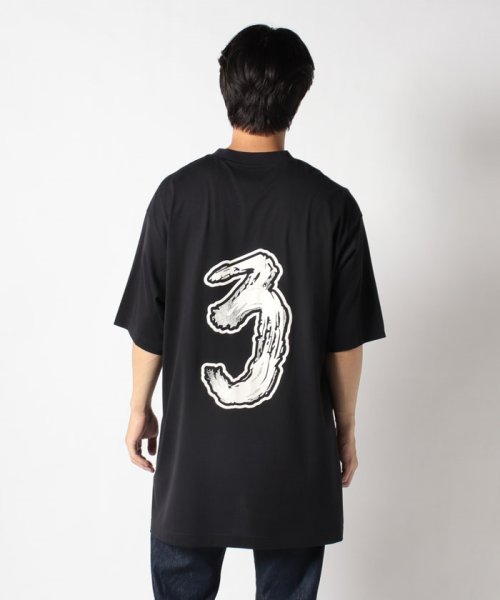 Y-3(ワイスリー)/【Y－3】 ワイスリー ロゴ GFX TEE グラフィック Tシャツ コットン ユニセックス ブラック HY1271/img02