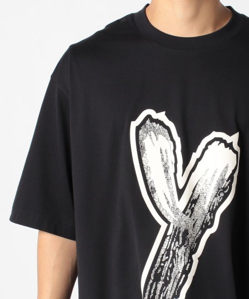 Y-3(ワイスリー)/【Y－3】 ワイスリー ロゴ GFX TEE グラフィック Tシャツ コットン ユニセックス ブラック HY1271/img03