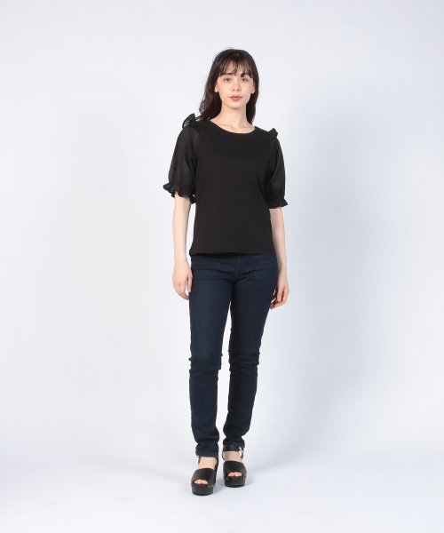 To b. by agnes b. OUTLET(トゥー　ビー　バイ　アニエスベー　アウトレット)/【Outlet】WU62 TS フェアリースリーブTシャツ/img03