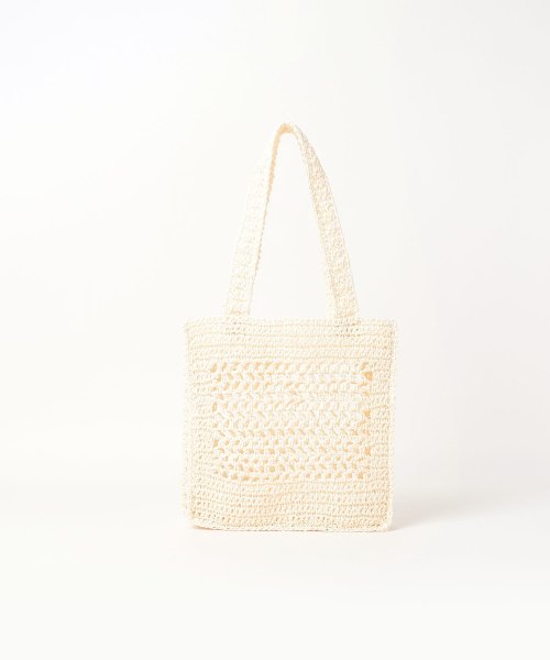 To b. by agnes b. OUTLET(トゥー　ビー　バイ　アニエスベー　アウトレット)/【Outlet】 WU75 SAC ペーパーニットバッグ/img01