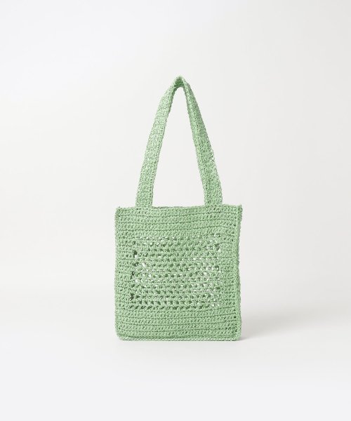 To b. by agnes b. OUTLET(トゥー　ビー　バイ　アニエスベー　アウトレット)/【Outlet】 WU75 SAC ペーパーニットバッグ/img02