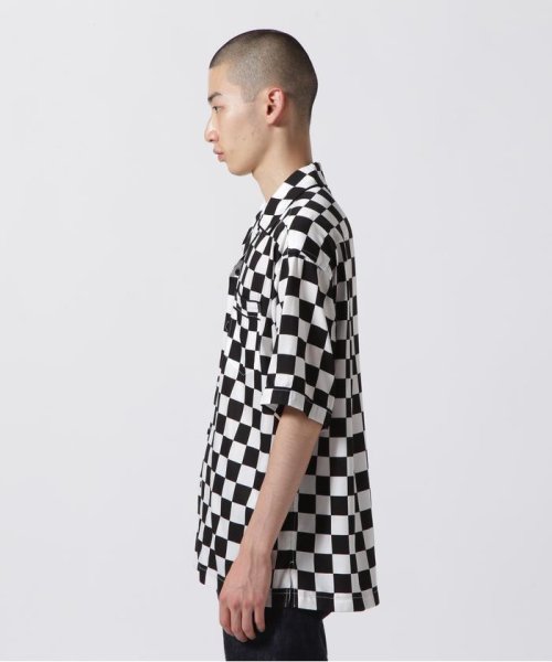 B'2nd(ビーセカンド)/MINEDENIM（マインデニム）CU.Denim Checker flag S/S Open Collar SH/img02