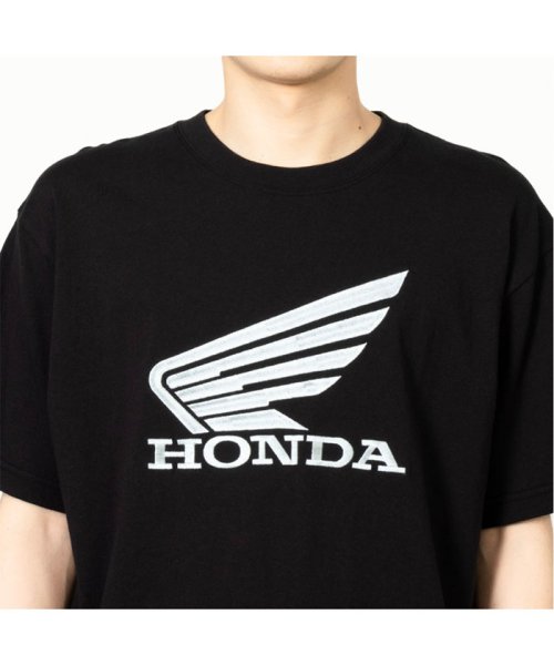 MAC HOUSE(men)(マックハウス（メンズ）)/Honda ホンダ ロゴ刺繍半袖Tシャツ F52515DM/img05