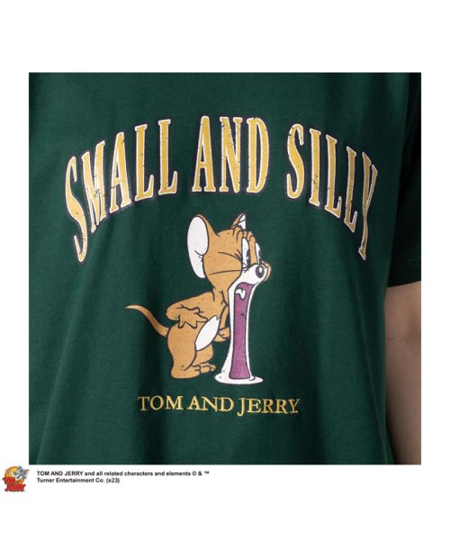 MAC HOUSE(women)(マックハウス（レディース）)/[大きいサイズ] Tom and Jerry ボックスシルエット半袖Tシャツ クイーンサイズ 3285－3879/img12