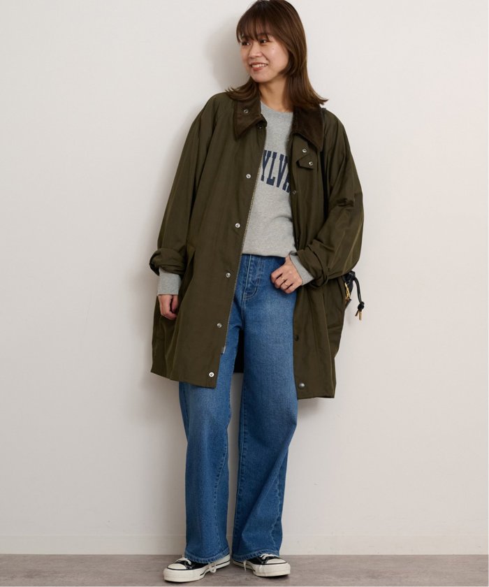 追加》別注【BARBOUR/バブアー】*RELUME LONG TRANSPORT：ブルゾン