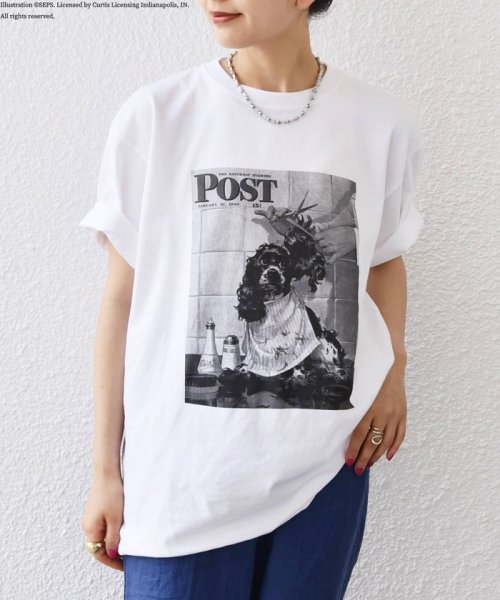 SHIPS any MEN(シップス　エニィ　メン)/SHIPS any: The Saturday Evening Post プリント Tシャツ◇/img06