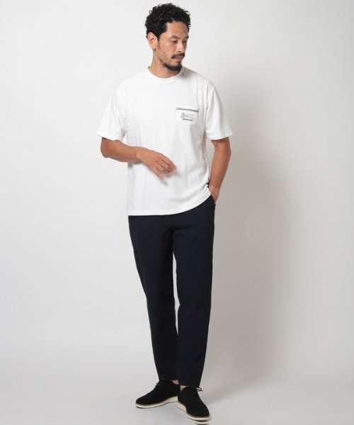 Men's Bigi(メンズビギ)/【DENHAM/デンハム】オーガニック ミニパイルポケットＴシャツ/img01