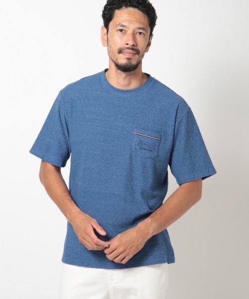 Men's Bigi(メンズビギ)/【DENHAM/デンハム】オーガニック ミニパイルポケットＴシャツ/img06