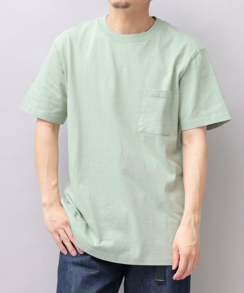 Goodwear(グッドウェア)/Goodwear グッドウェア USAコットン ポケット付き 半袖  Tシャツ レギュラーシルエット/img15