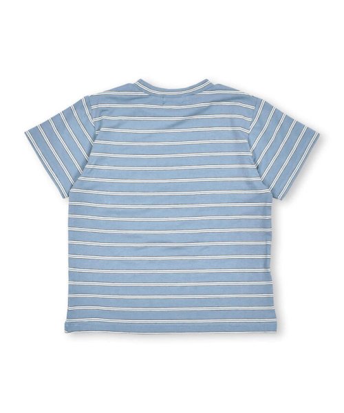BeBe Petits Pois Vert(ベベ プチ ポワ ヴェール)/先染めボーダーデザインTシャツ(95~150cm)/img11