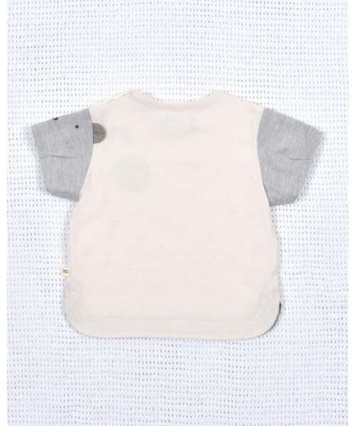 fillot de bebe reduction(フィヨ・デュ・ベベ・ルダクティオン)/オーガニック  天竺 クマ Tシャツ (70~90cm)/img04