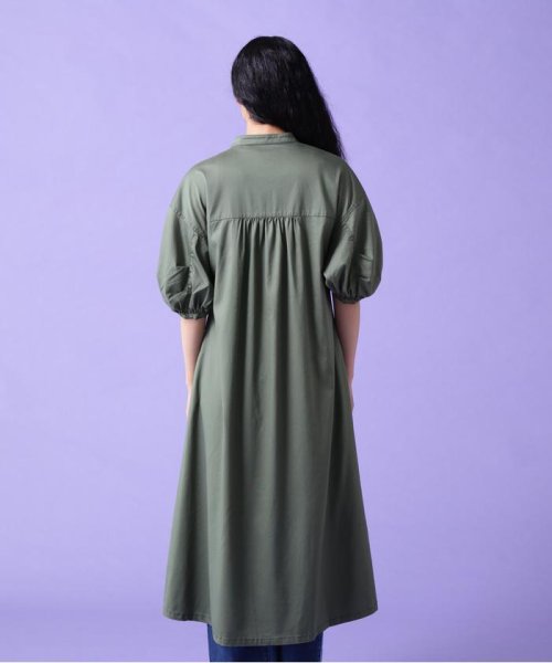 AVIREX(AVIREX)/VOLUME SLEEVE SHIRT ONE PIECE/ボリューム スリーブ シャツ ワンピース/img07