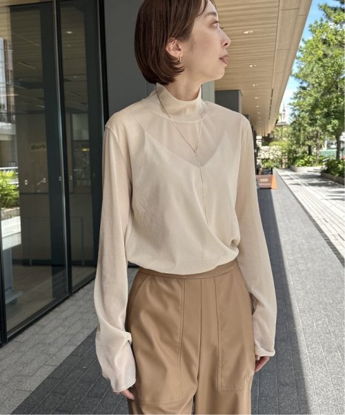 NOBLE(ノーブル)/《追加》シアースキニーハイネックTOPS 6/img12