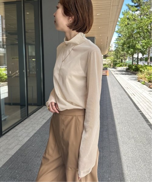 NOBLE(ノーブル)/《追加》シアースキニーハイネックTOPS 6/img13