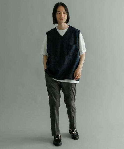 URBAN RESEARCH(アーバンリサーチ)/Linen Vneck Vest/img10