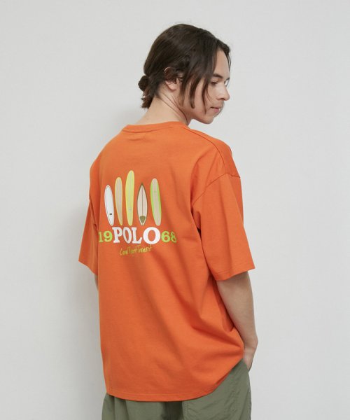 JUNRed(ジュンレッド)/POLO BCS別注 / サーフバックププリントTシャツ/img18