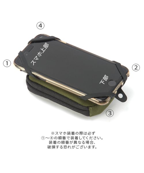 SML(エスエムエル)/SML スマホショルダー スマホポーチ ショルダーウォレット コインケース 小銭入れ メンズ レディース ブランド 首掛け 撥水 6923704/img12