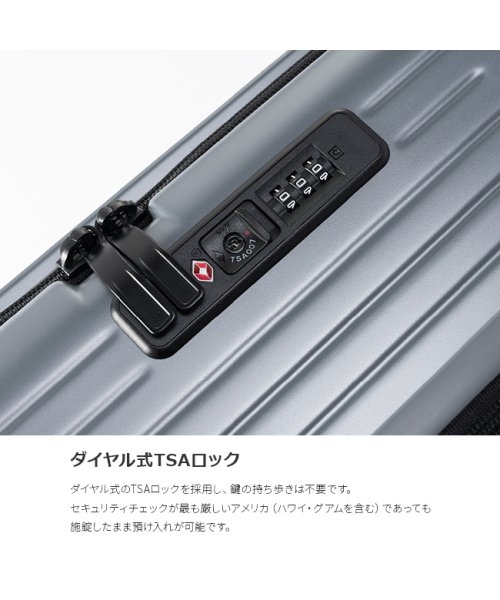 ASIA LUGGAGE(アジアラゲージ)/アジアラゲージ マックスボックス スーツケース 機内持ち込み Sサイズ 拡張 フロントオープン ストッパー A.L.I MAXBOX MX－8011－18W/img14