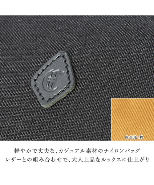 CLEDRAN(クレドラン)/クレドラン トートバッグ レディース ブランド ビジネス ファスナー付き 肩掛け 日本製 A4 CLEDRAN CL3328/img05