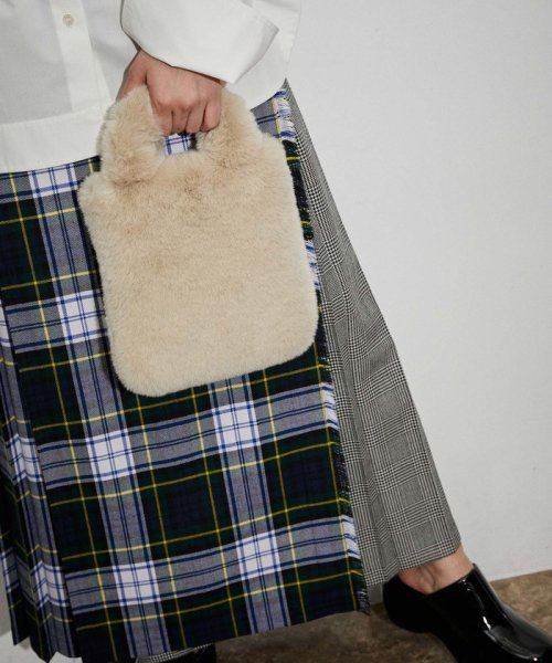 ADAM ET ROPE'(アダム　エ　ロペ)/【ACOC】SOFT FUR TOTE BAG/img01