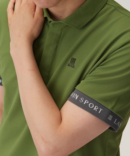 LANVIN SPORT(ランバン スポール)/半袖シャツ【COOLIST/吸汗速乾/UPF15】【アウトレット】/img09