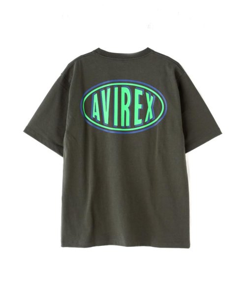 AVIREX(AVIREX)/《WEB&DEPOT限定》SHORT SLEEVE T－SHIRT CIRCLE LOGO / ショートスリーブ Tシャツ サークルロゴ /img24