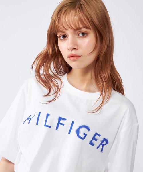 TOMMY HILFIGER(トミーヒルフィガー)/【オンライン限定】フェードロゴTシャツ/img10